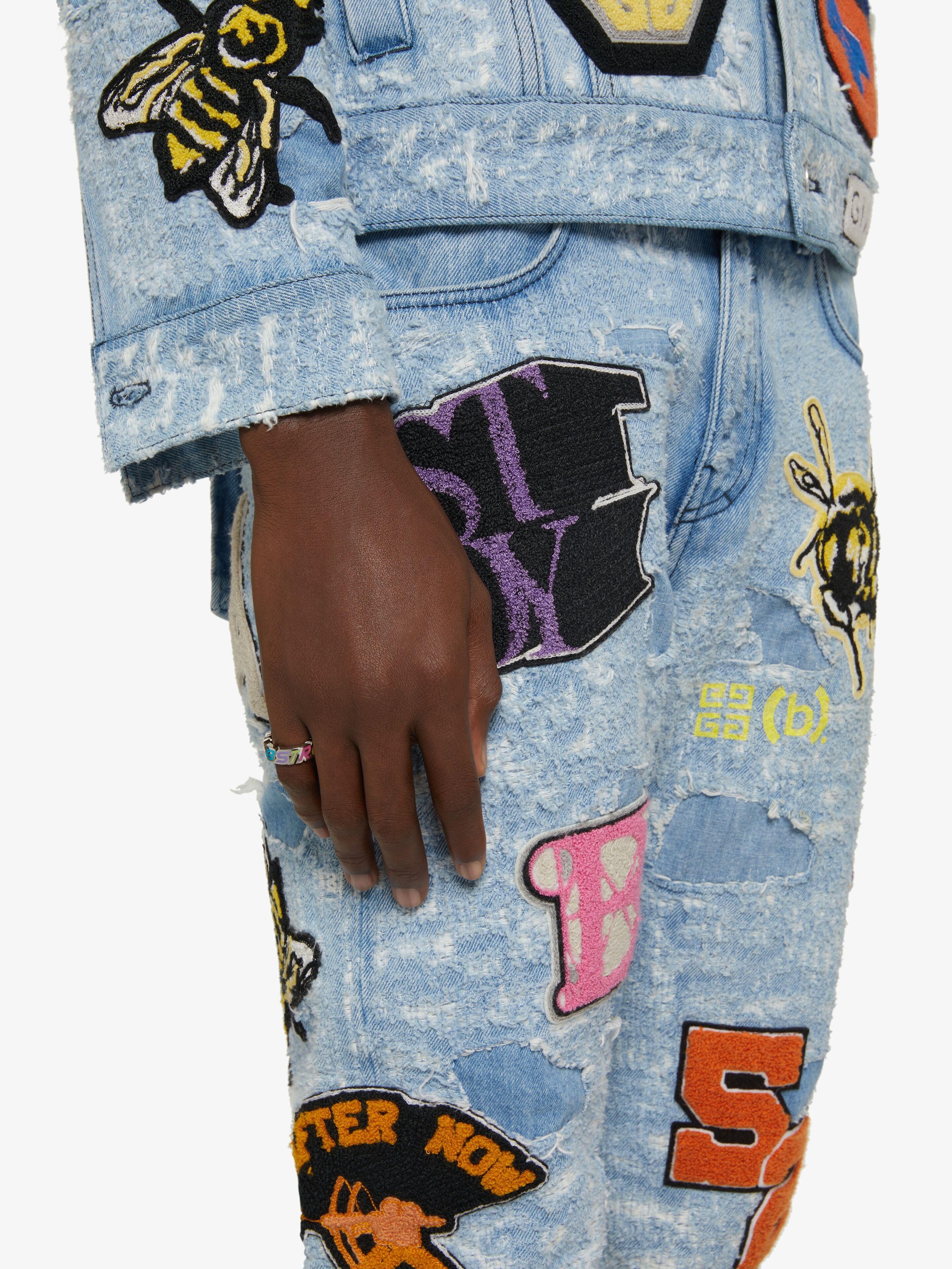 GIVENCHY BSTROY RING IN METAL AND ENAMEL - 4