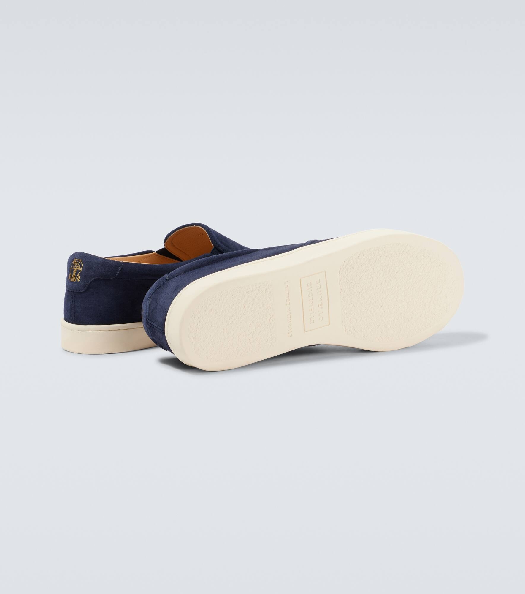 Suede slip-on sneakers - 7