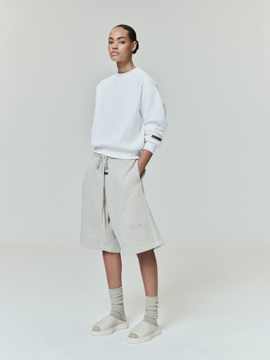Womens Classic Fleece Crewneck - 4