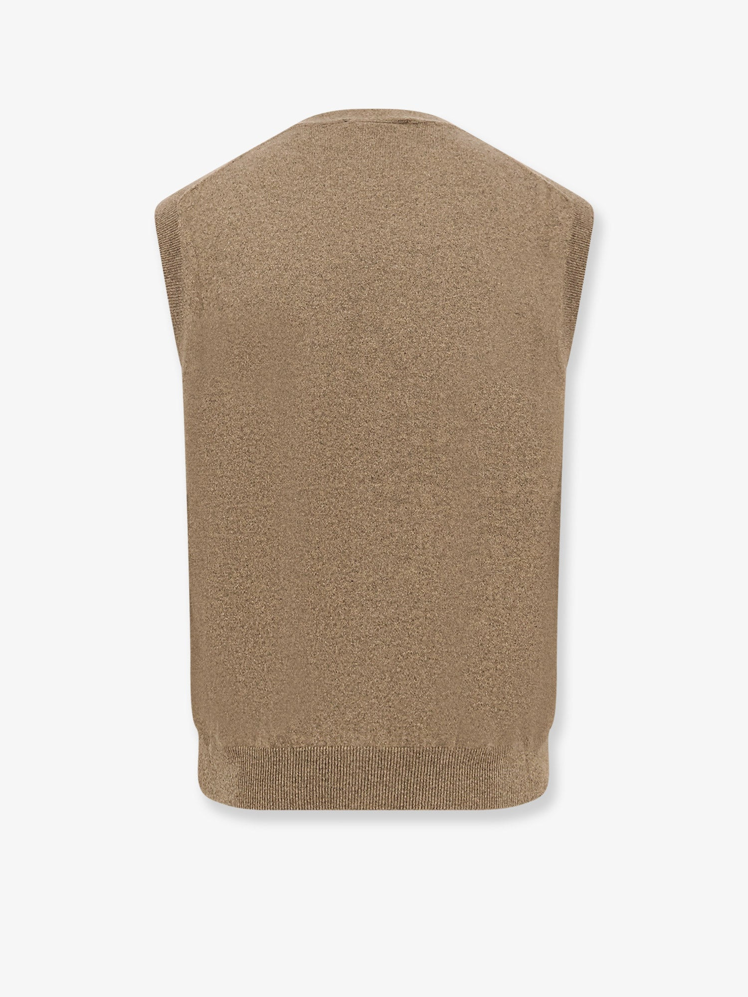 CASHMERE SLEEVELESS CARDIGAN - 2