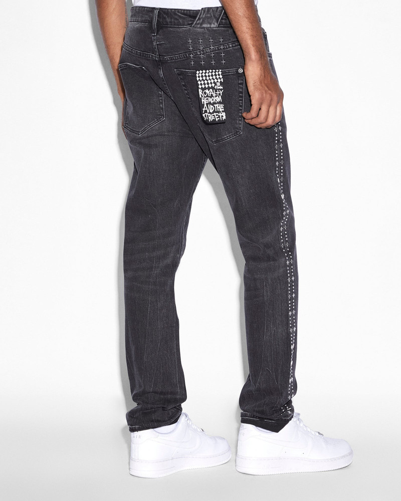 CHITCH METALIK STRIPE BLACK 4