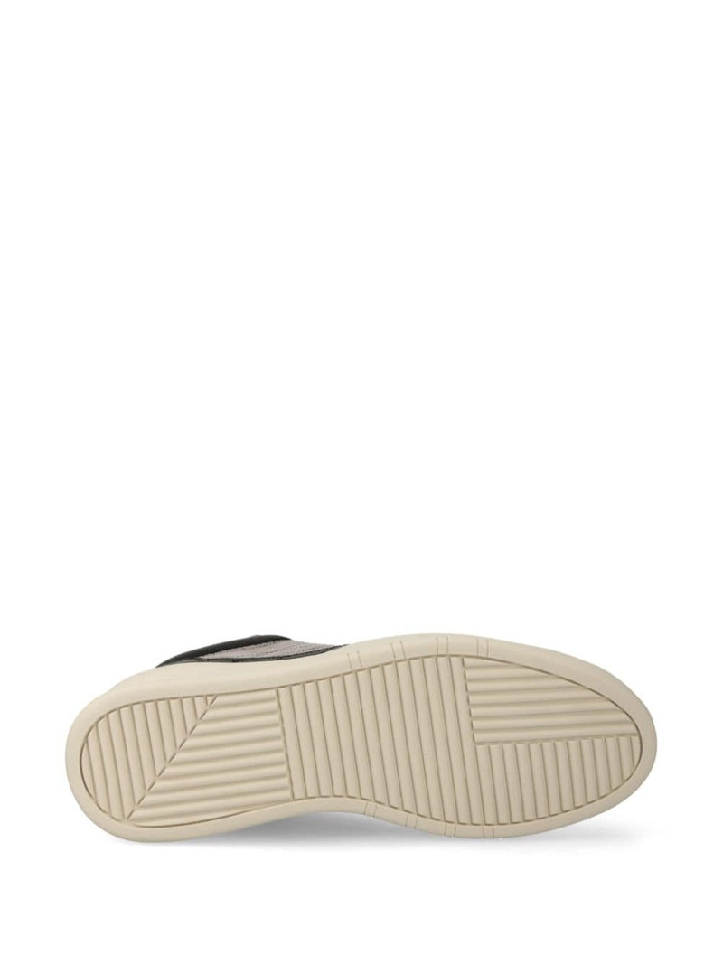 logo-embroidered sneakers 5