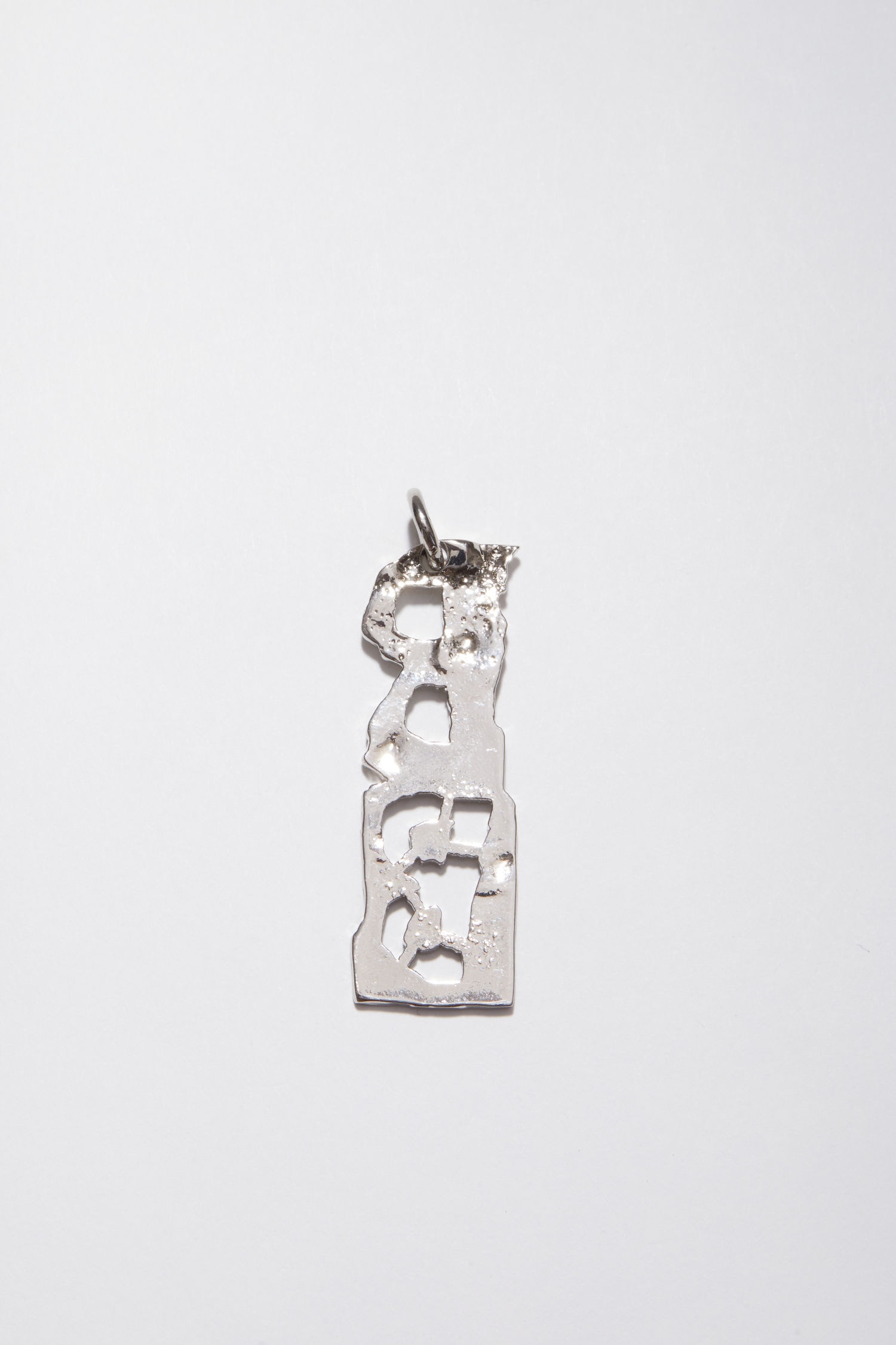 B pendant - Silver - 2