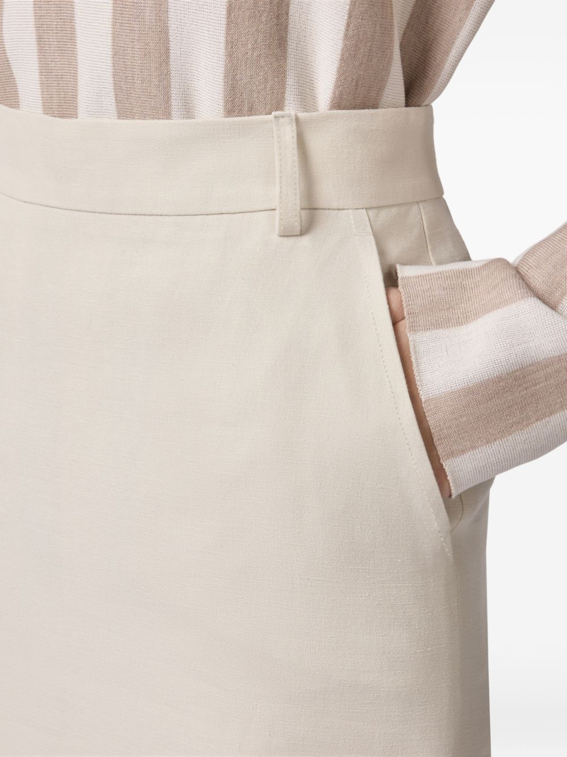 back vent pocket midi skirt 5