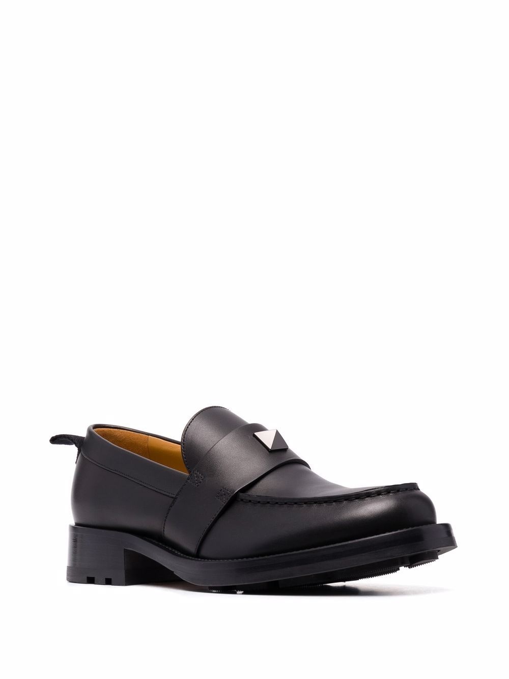 Roman Stud leather loafers - 2