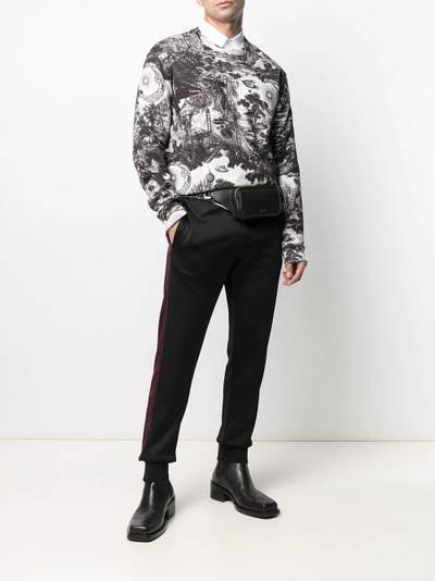 Alexander McQueen contrast-panel track pants outlook