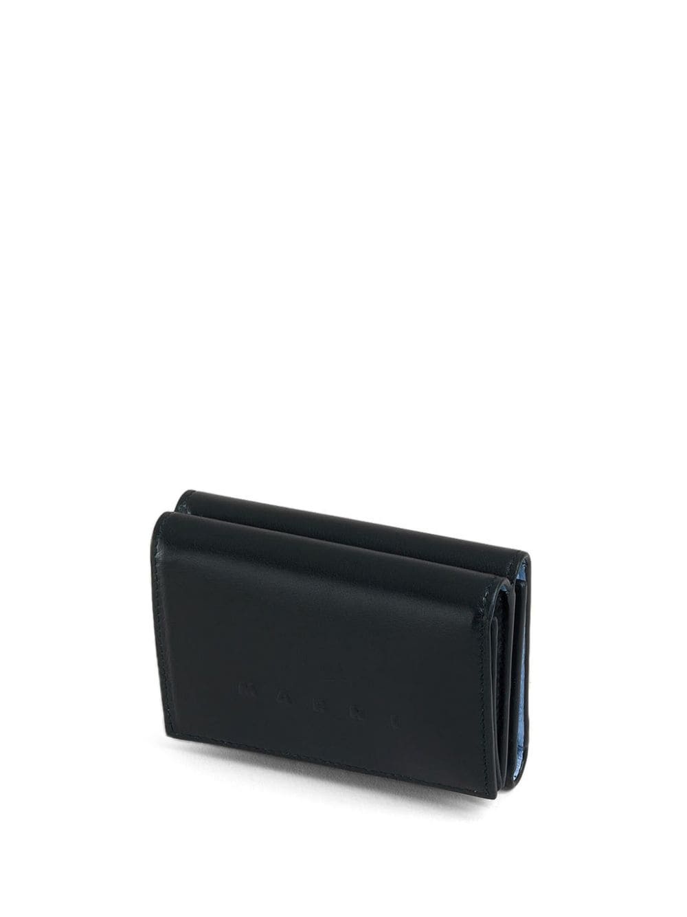 logo-embossed leather wallet - 4