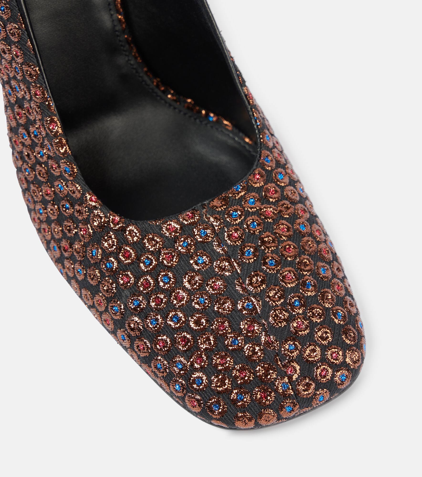 Jacquard wedge pumps - 5