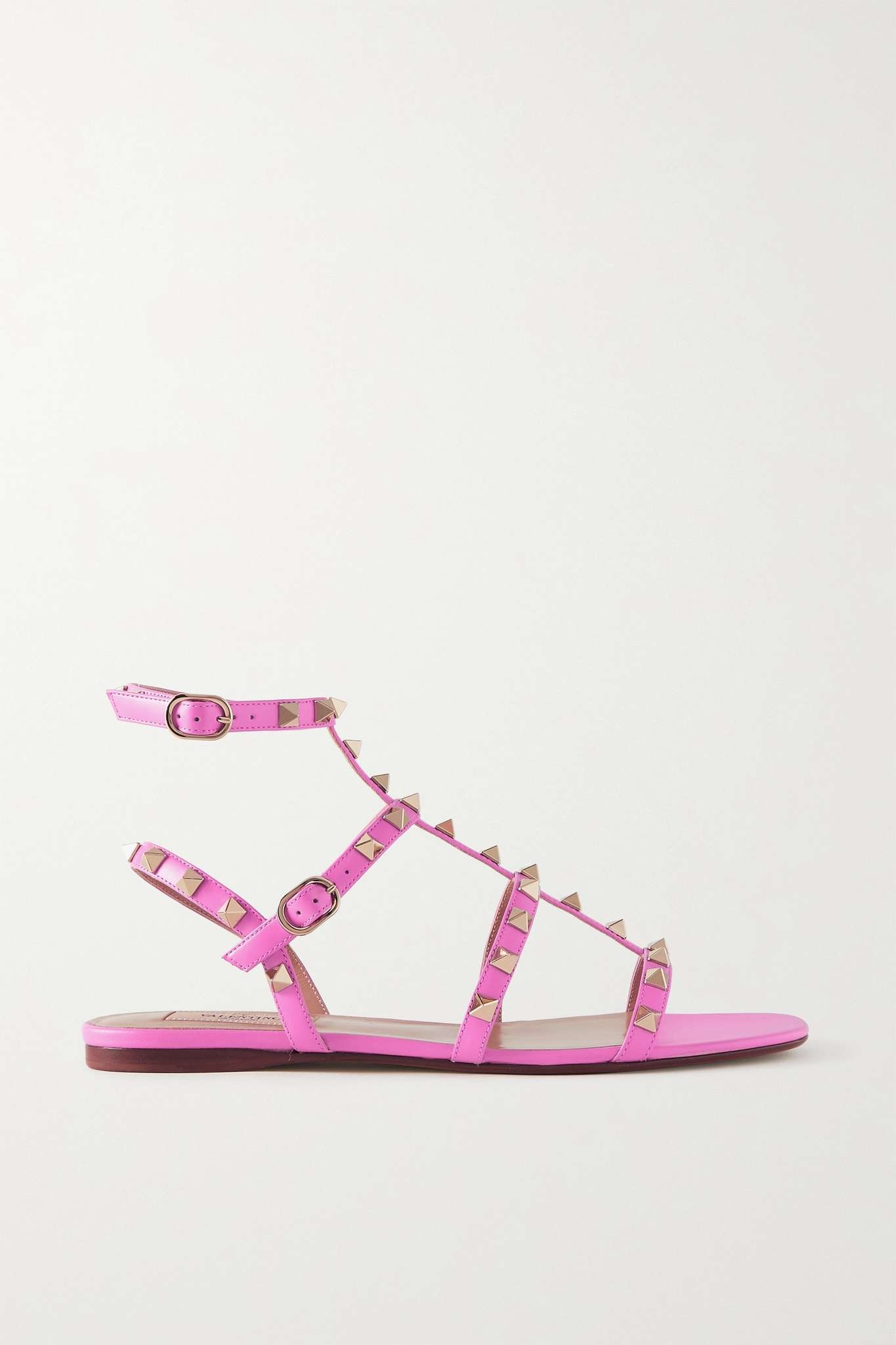 Valentino Garavani Rockstud leather sandals - 1