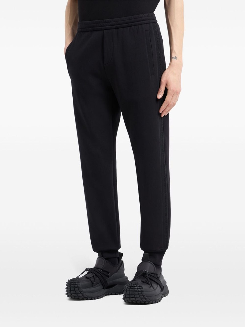 EMPORIO ARMANI tapered track pants outlook