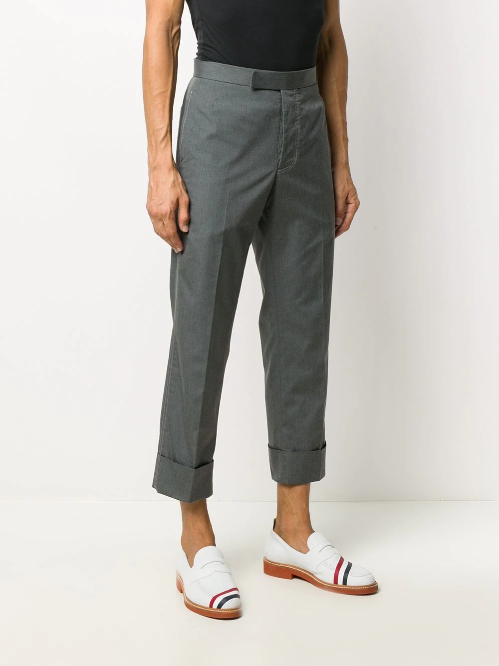 cropped tailored trousers - 3