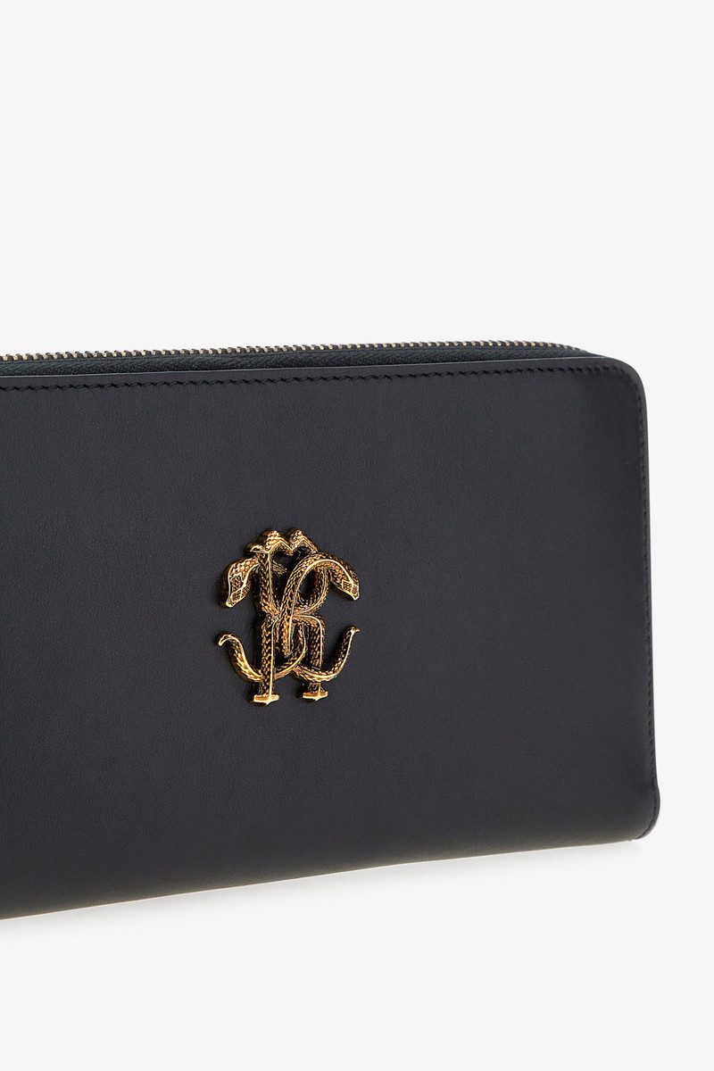 Wallet with Monogram RC and zip 3