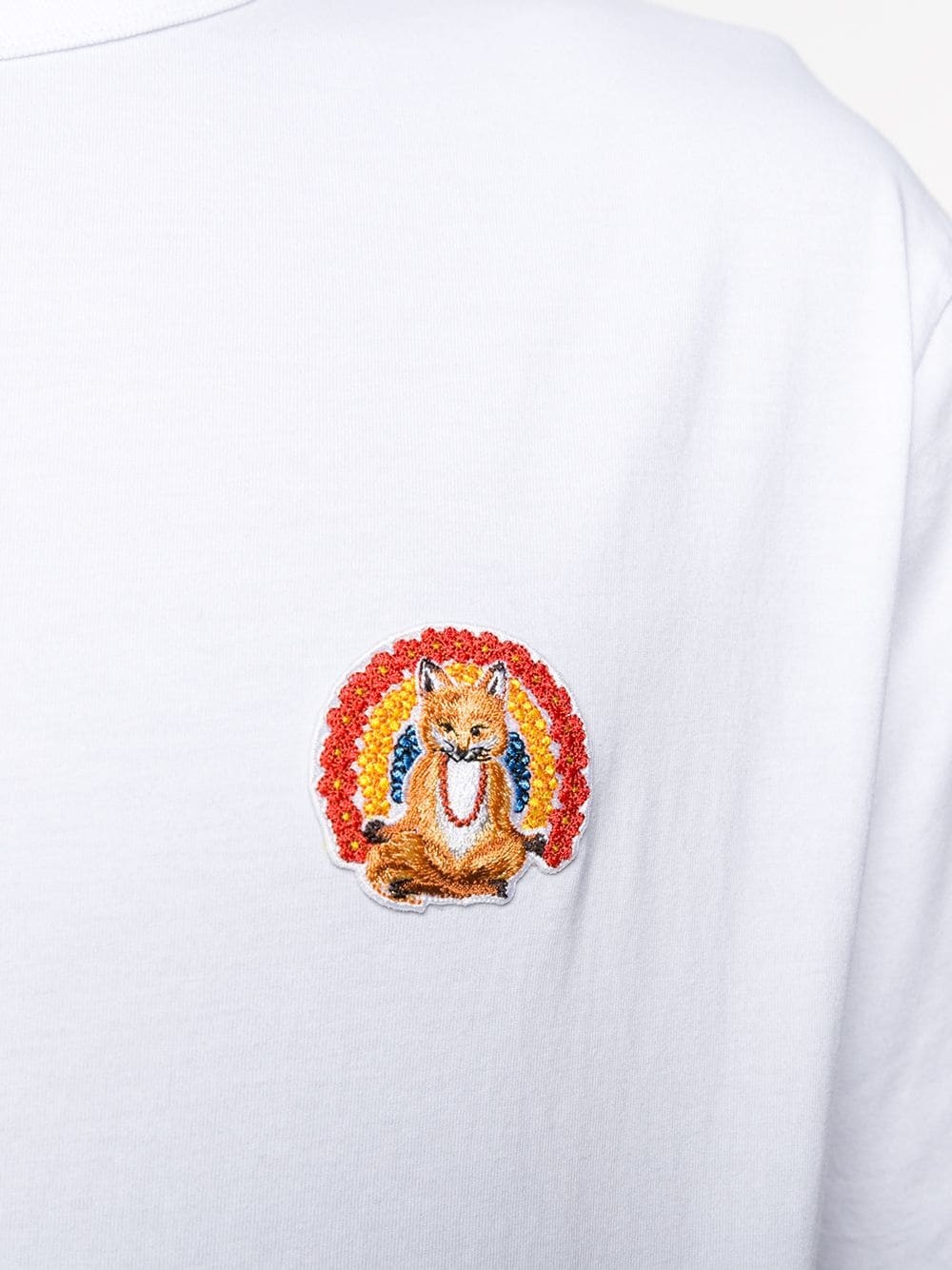 patch-detail short-sleeved T-shirt - 6