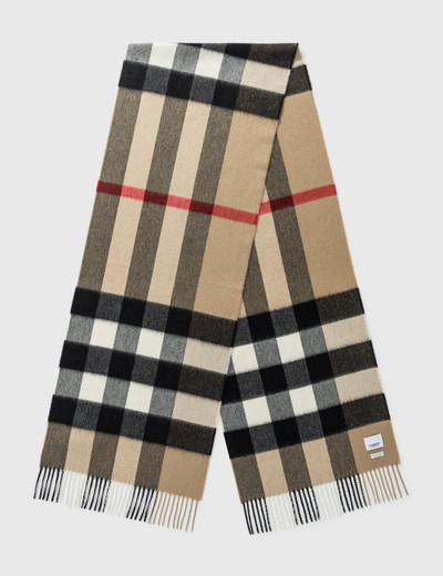 Burberry CHECK CASHMERE SCARF outlook