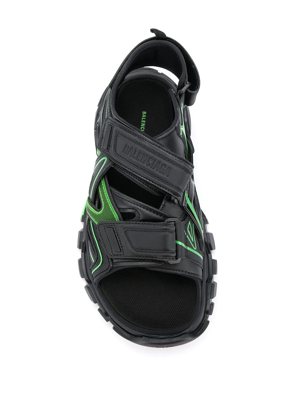 Track touch-strap sandals - 4