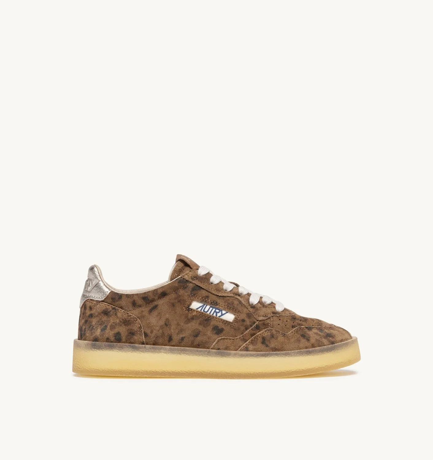 MEDALIST LOW SNEAKERS IN EVYLEO AND PLATINUM SUEDE - 1