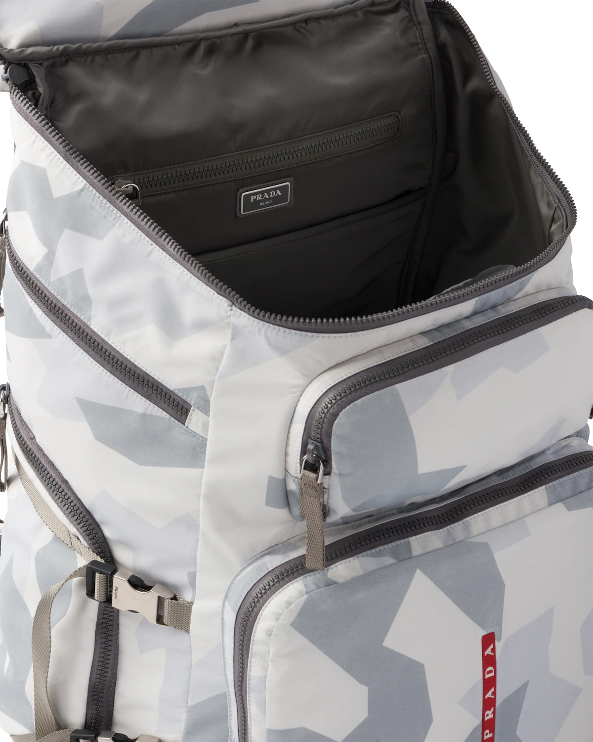 Printed technical fabric ski boot backpack - 5