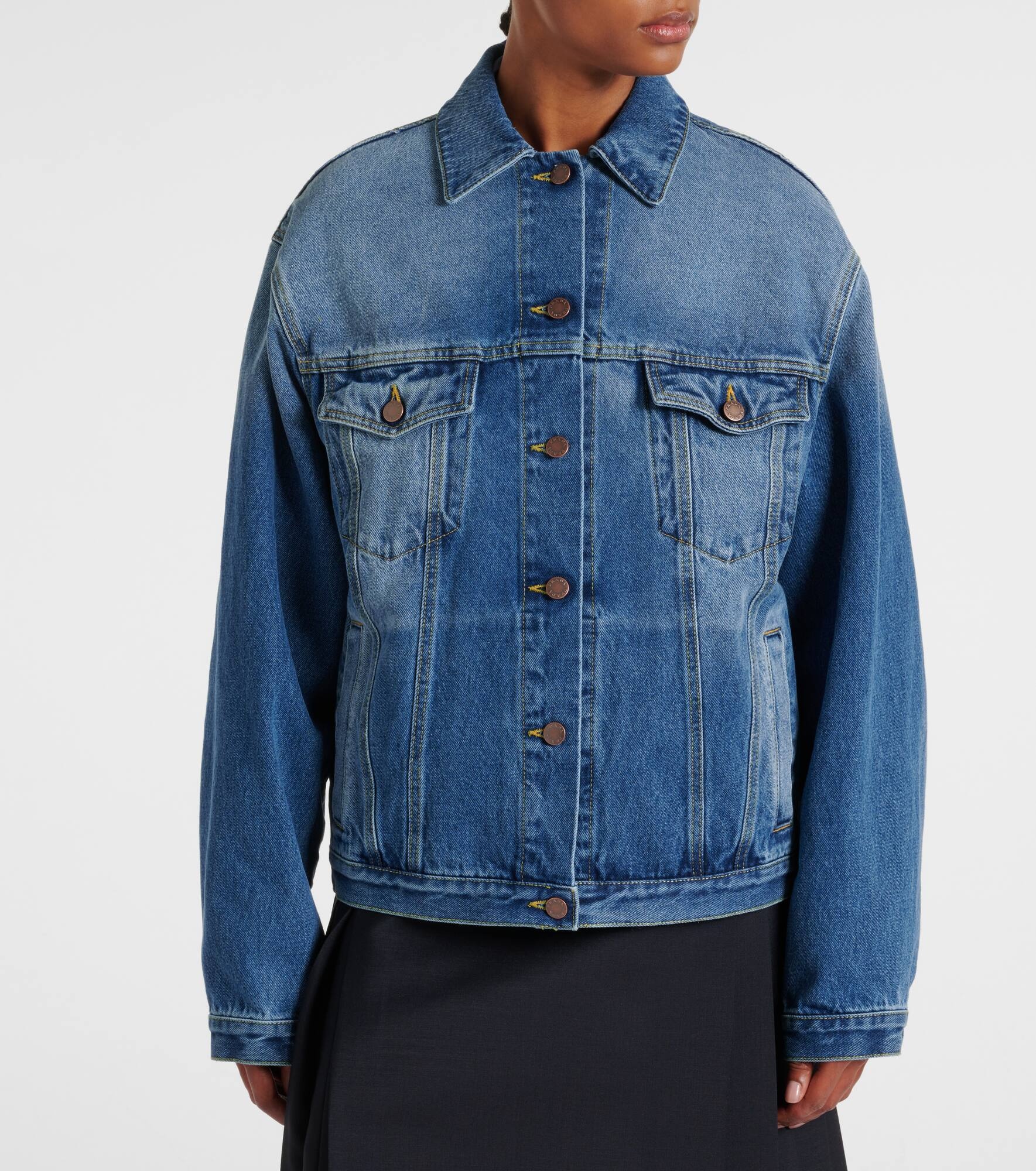 Oversized denim jacket - 7
