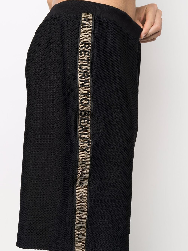 logo-tape casual shorts 5