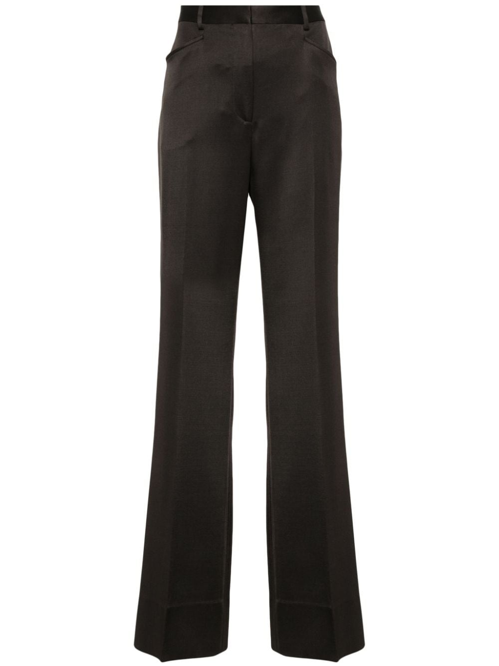 pressed-crease trousers - 1