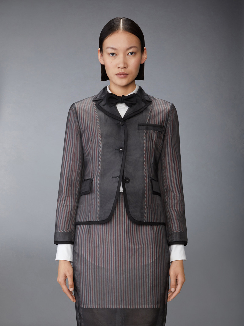 Thom Browne SILK ORGANZA SPORTCOAT outlook