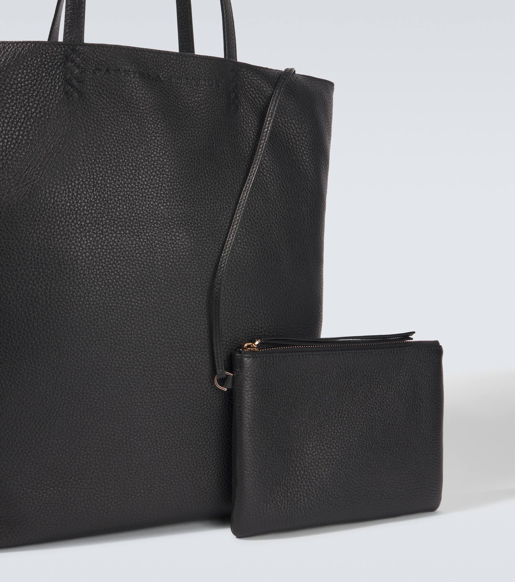 Leather tote bag - 6