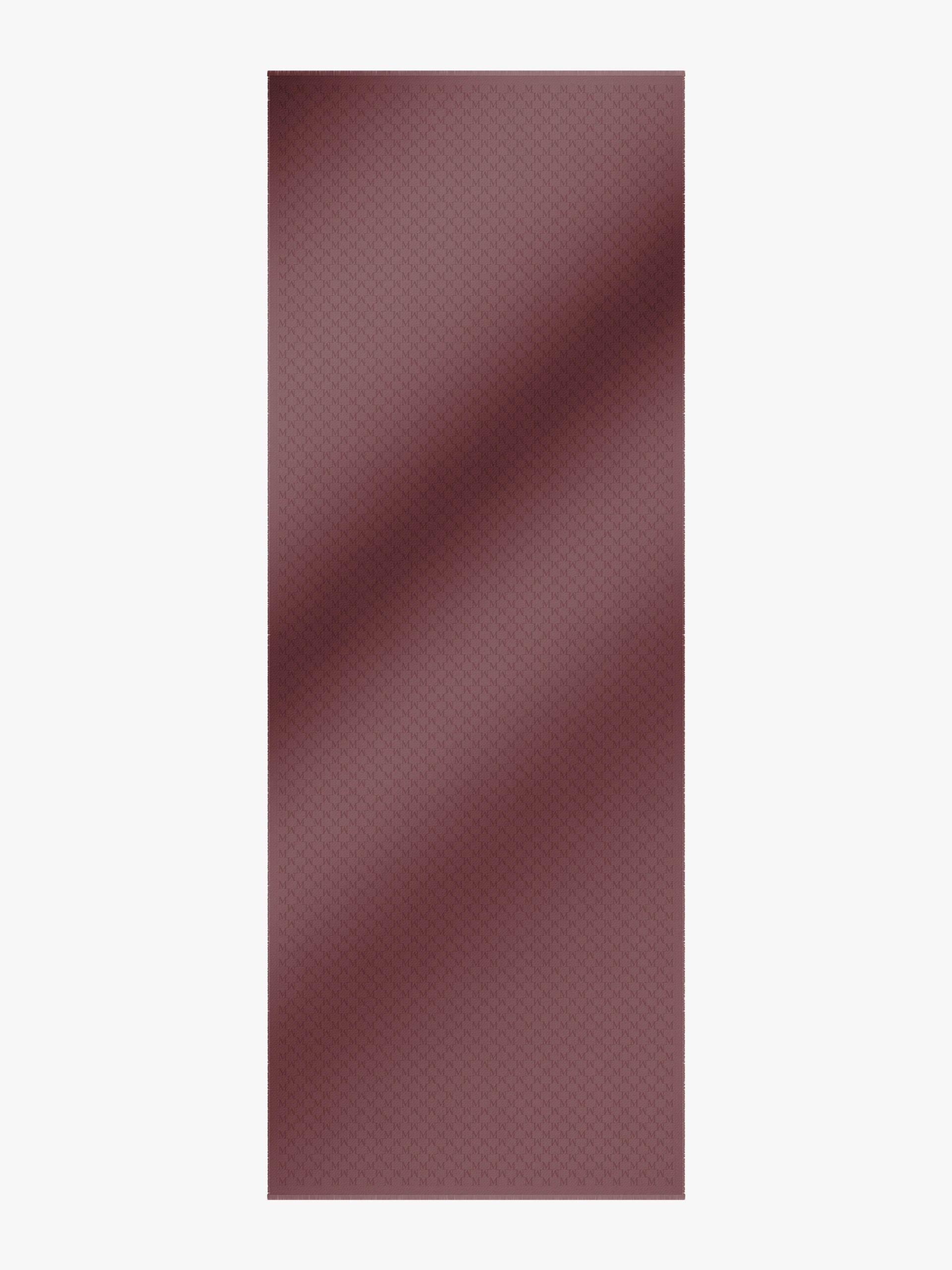 UMES Jacquard-knit wool and silk stole - 1