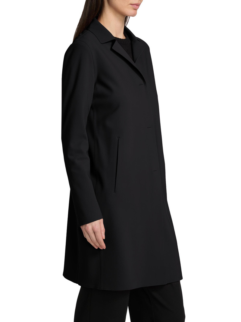 Women's Scuba Snap Front Jacket - Black 4