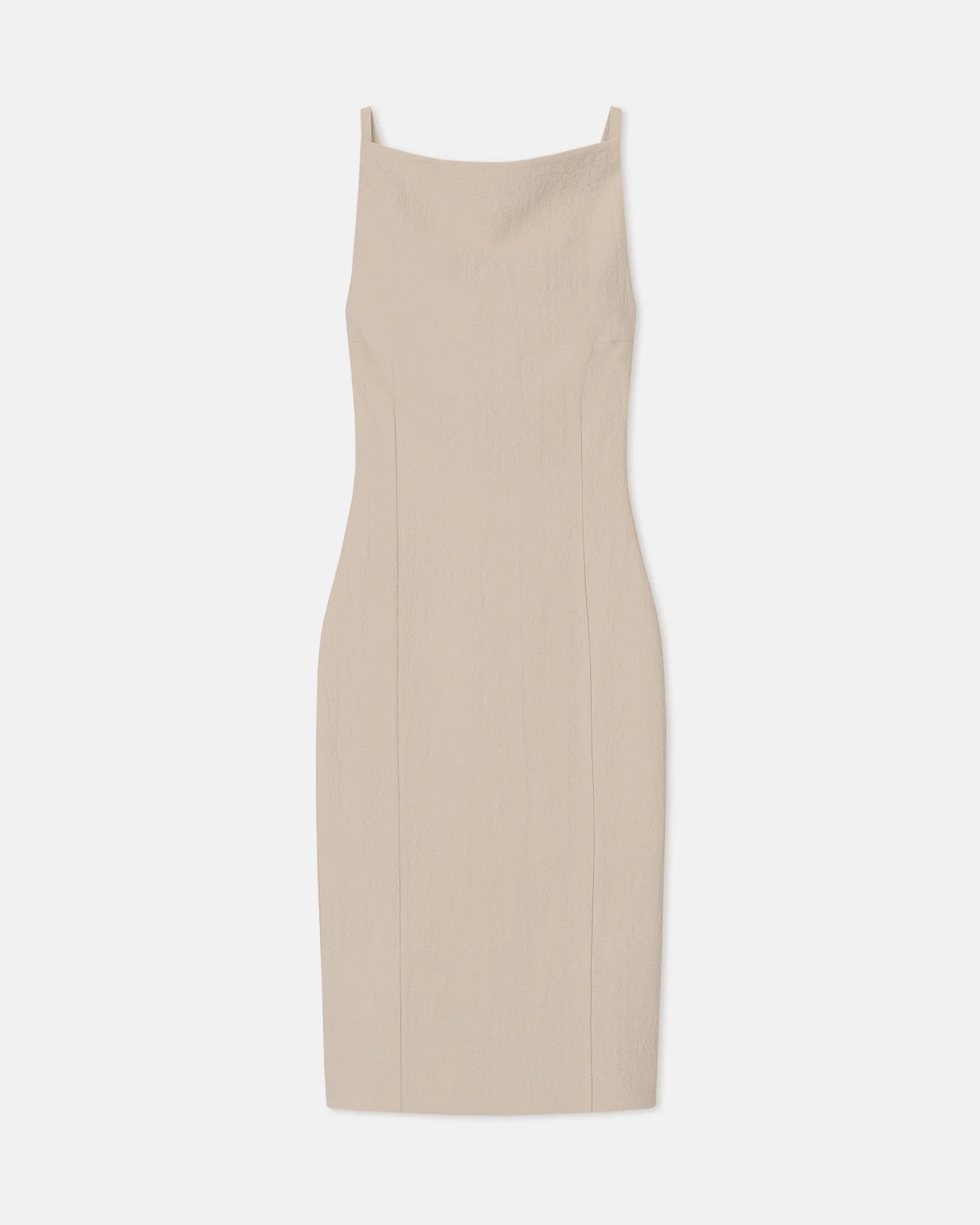 Seersucker Suiting Dress - 1