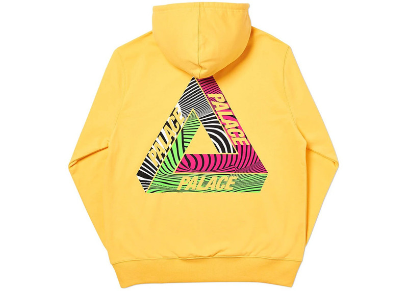 PALACE Palace Tri-Tex Hood Yellow outlook