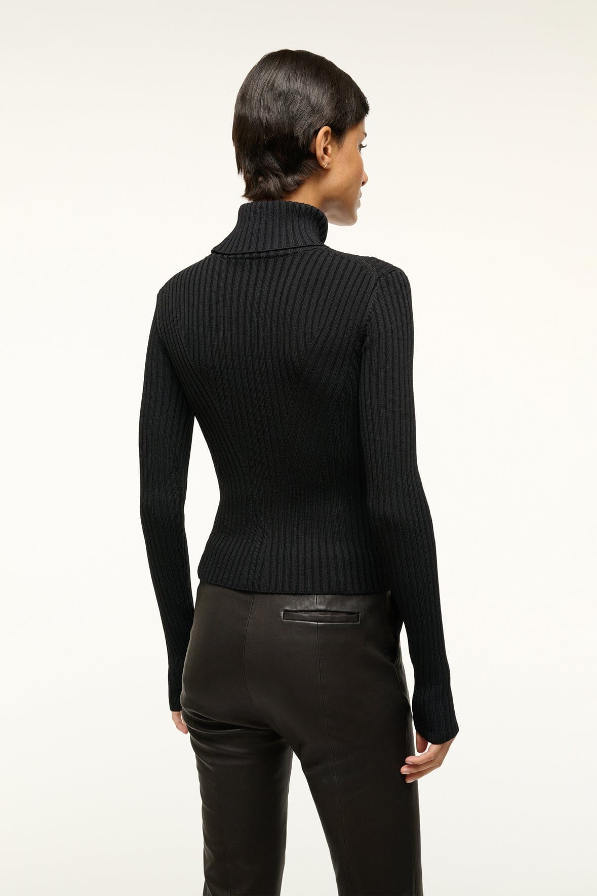 STAUD JACE TOP BLACK - 4