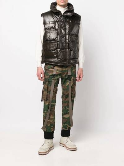 DSQUARED2 multiple-pocket design gilet outlook