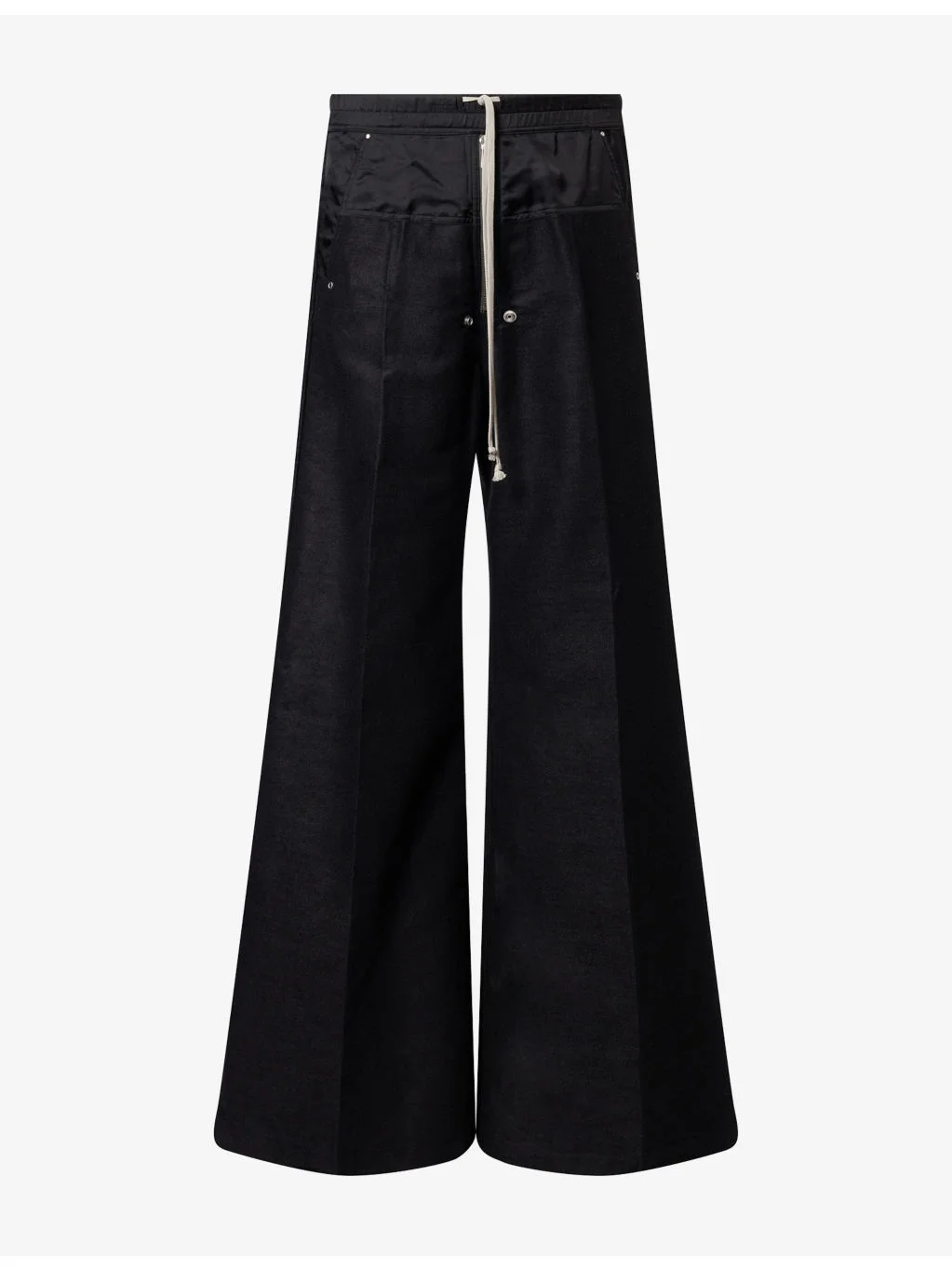 Bela Wide-Leg Cotton-lend Trousers - 1