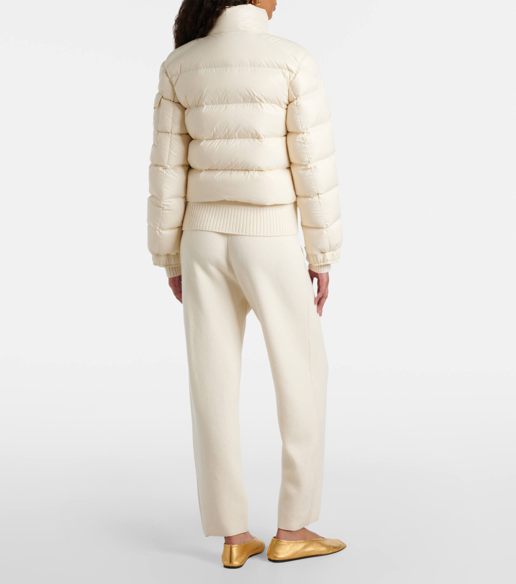 Petra nylon laqué down jacket - 3
