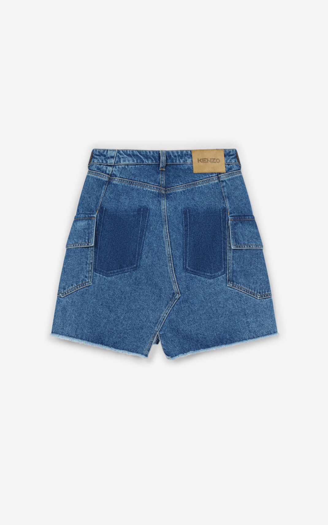 Tiger short denim skirt - 5