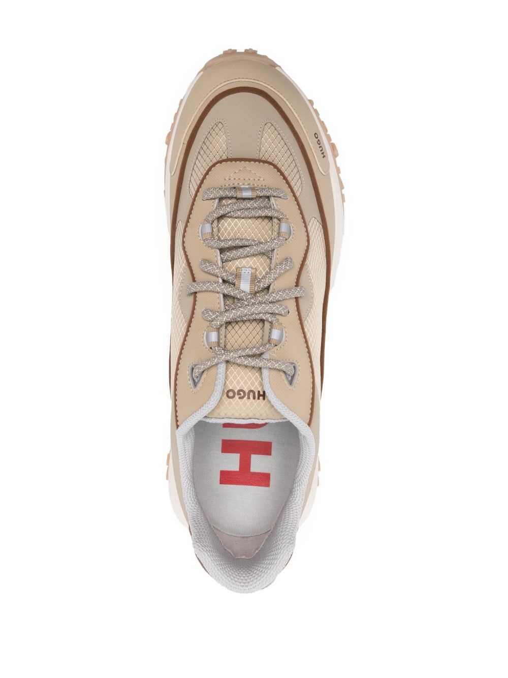logo-print sneakers - 4