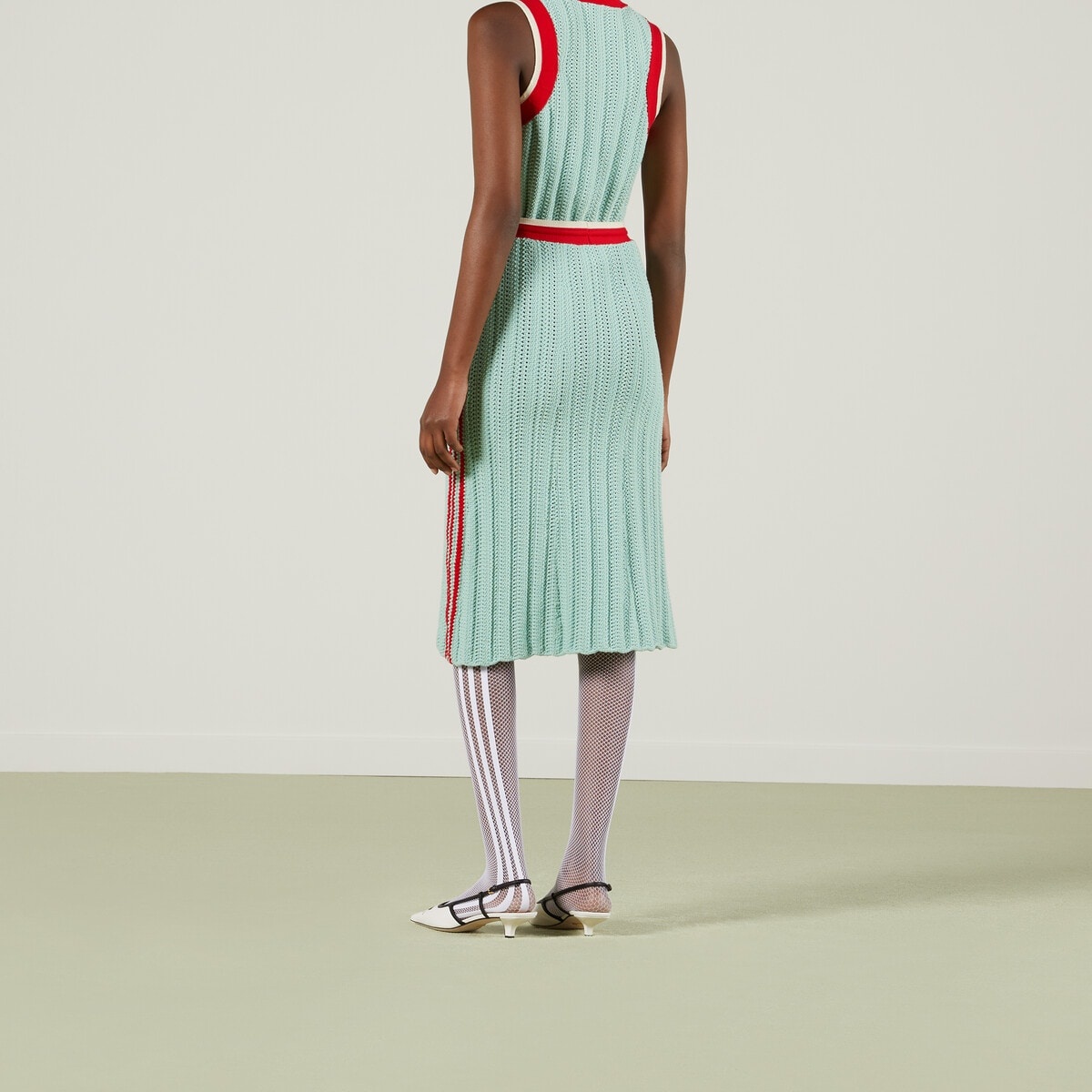 adidas x Gucci rib stitch skirt - 7