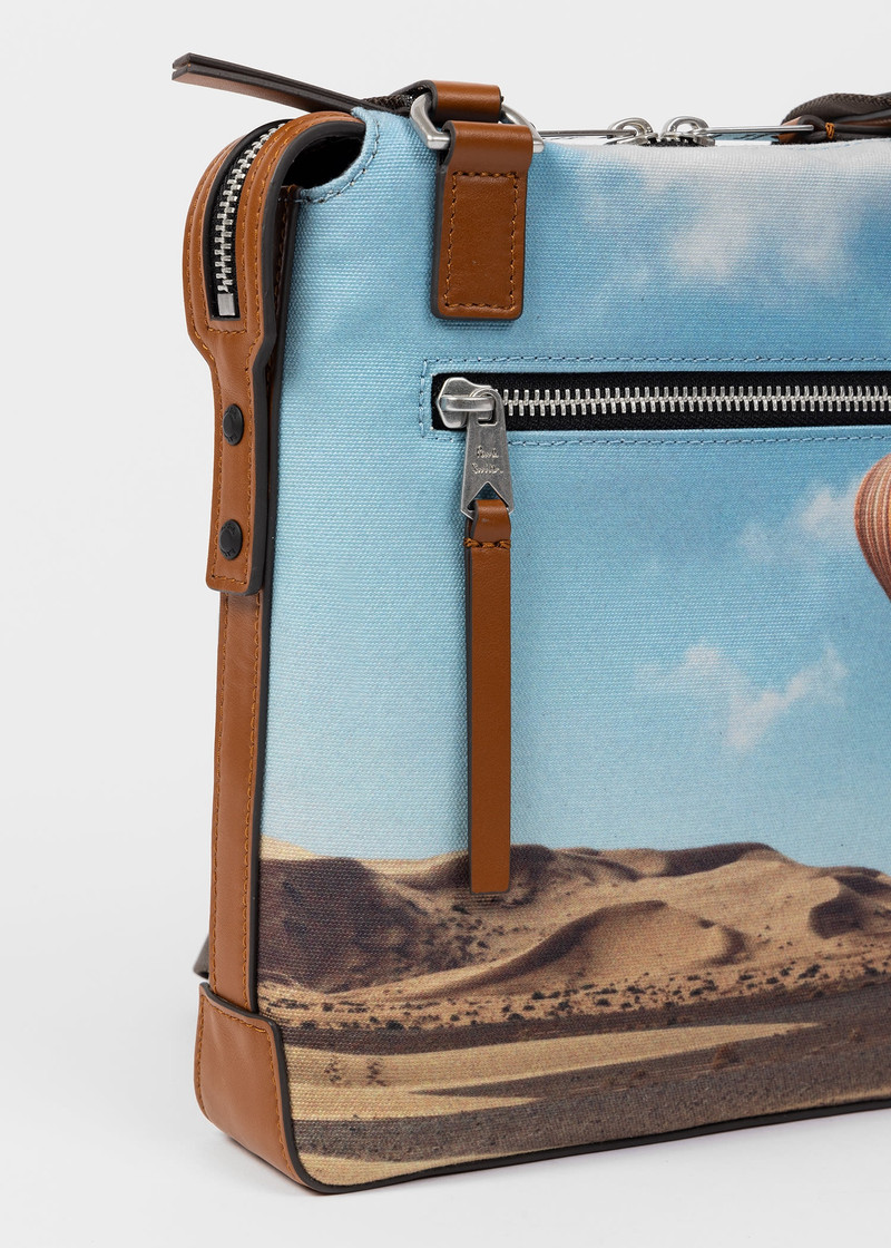 'Signature Stripe Balloon' Print Flight Bag 4