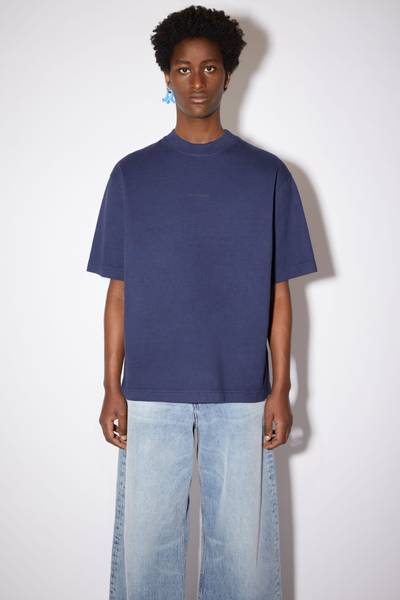 Acne Studios Printed t-shirt - Indigo blue outlook