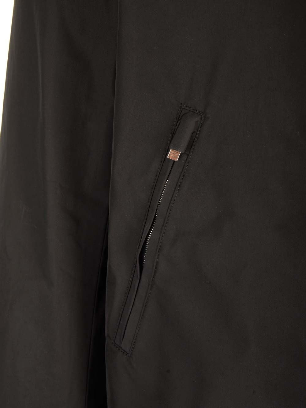 Concealed Zip Golf Jacket Jackets Black - 4