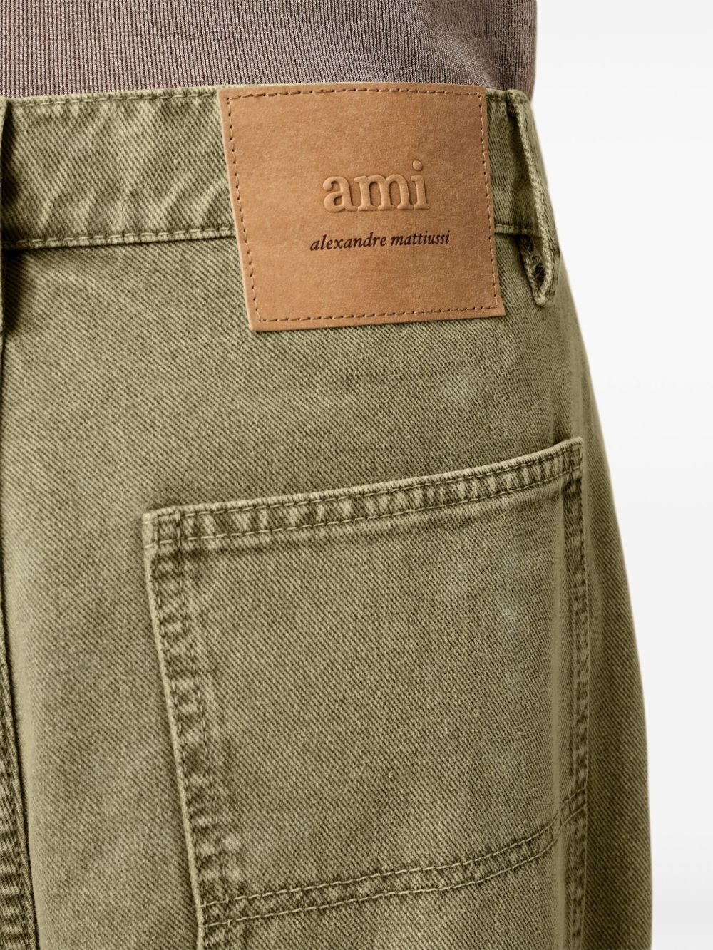 wided-leg cargo jeans - 6