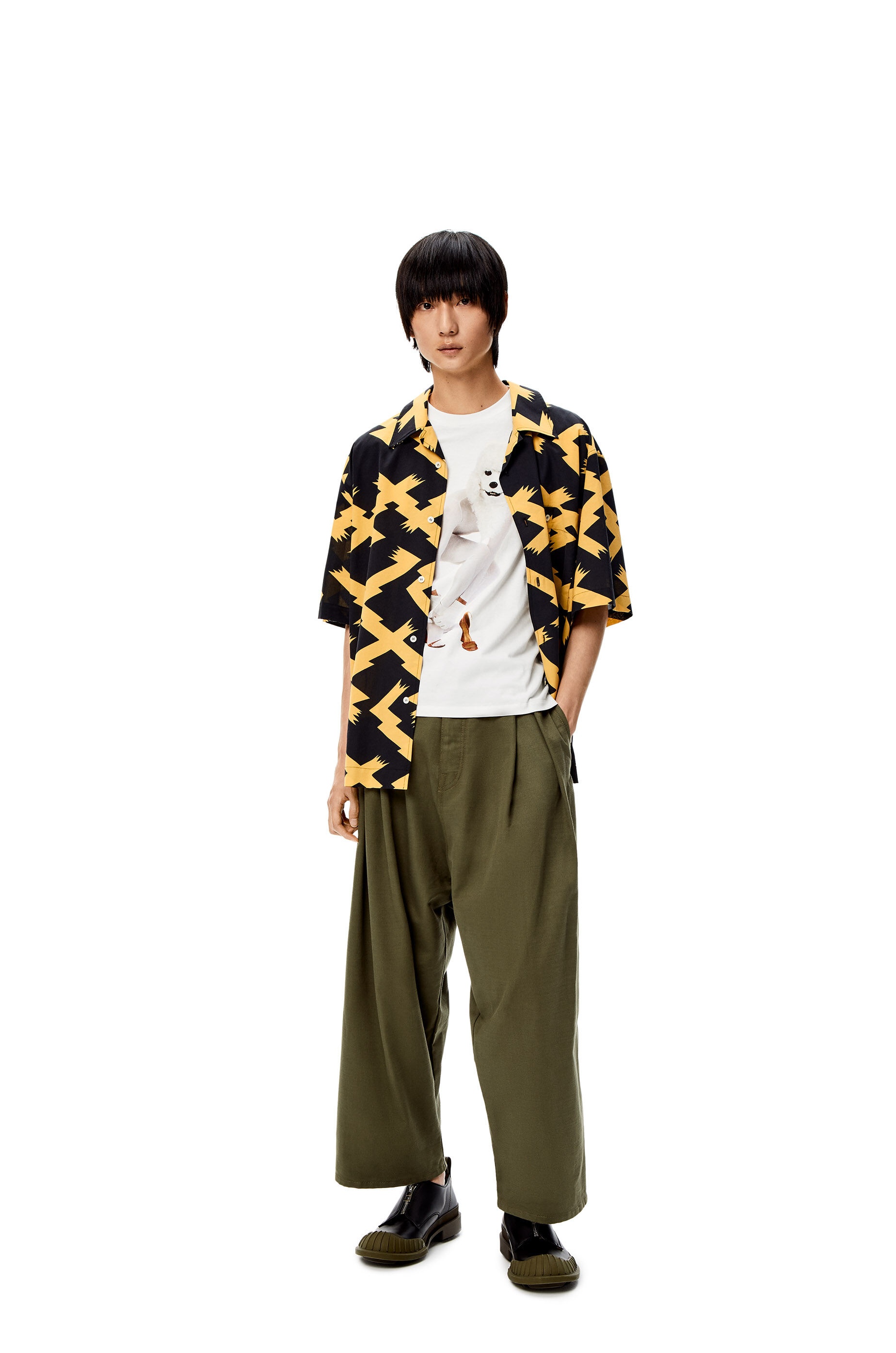 Dog print T-shirt in cotton - 2
