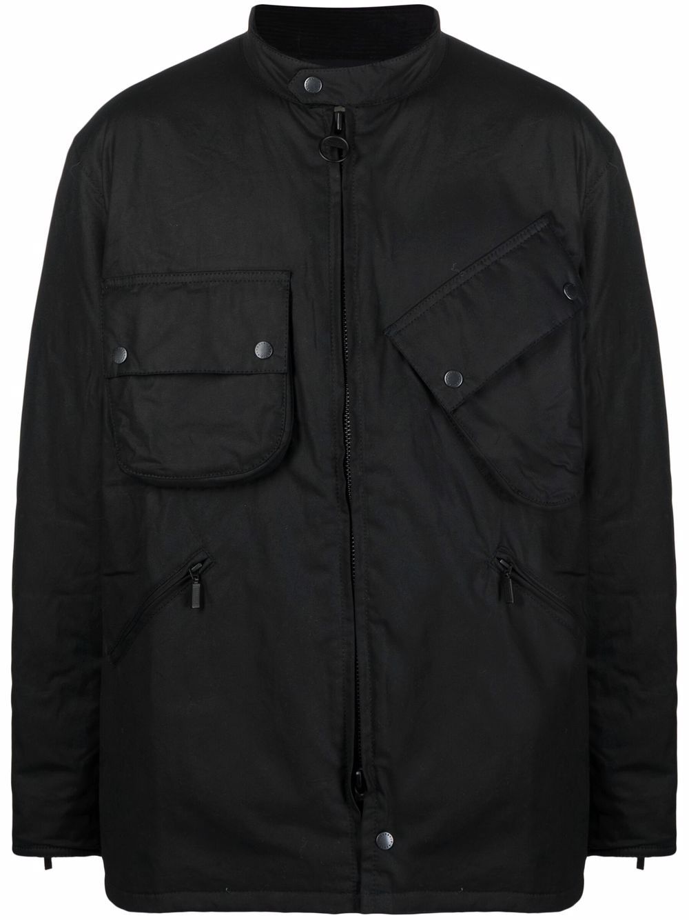 multi-pocket zip-up jacket - 1