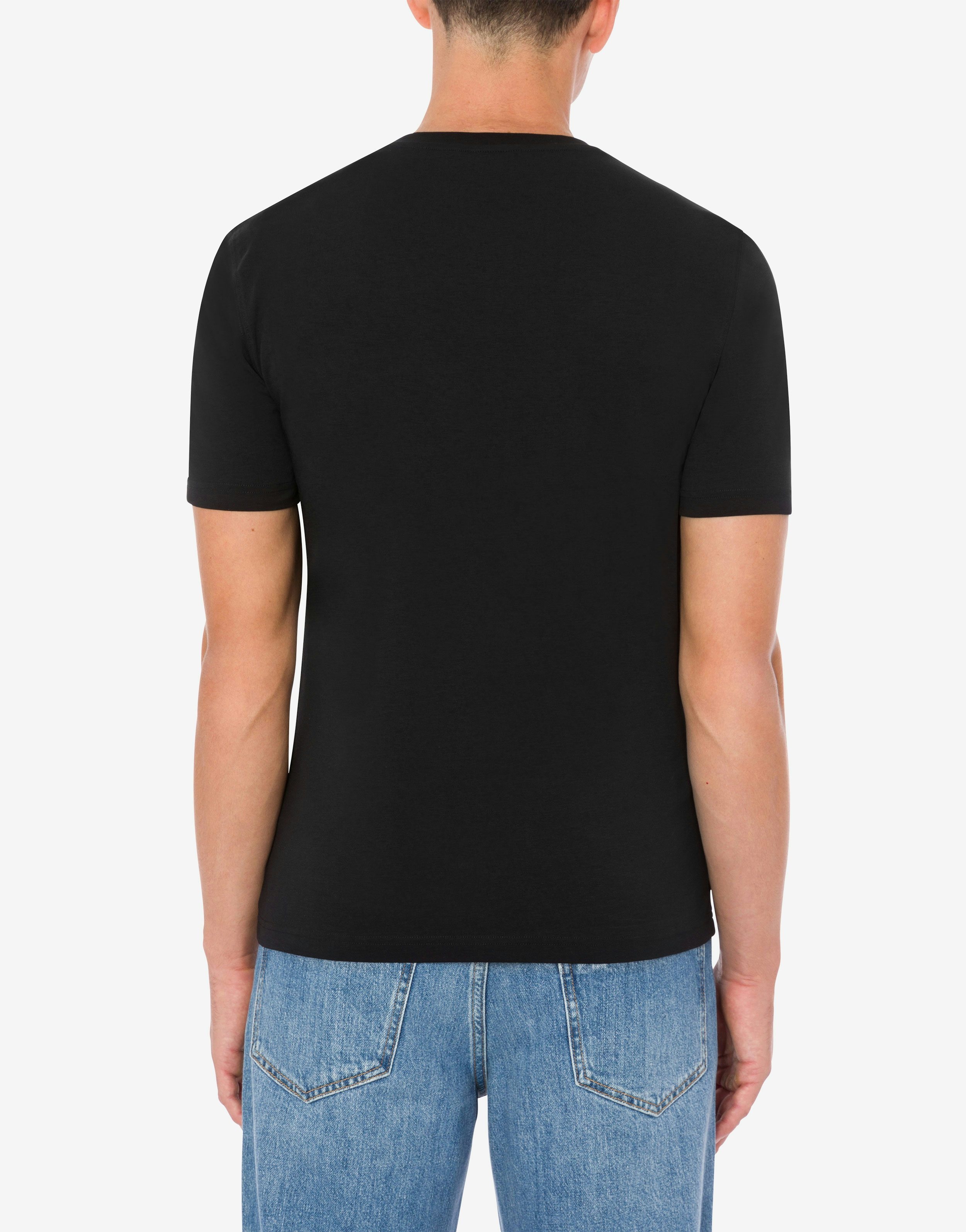 T-SHIRT WITH MOSCHINO COUTURE! LOGO - 3