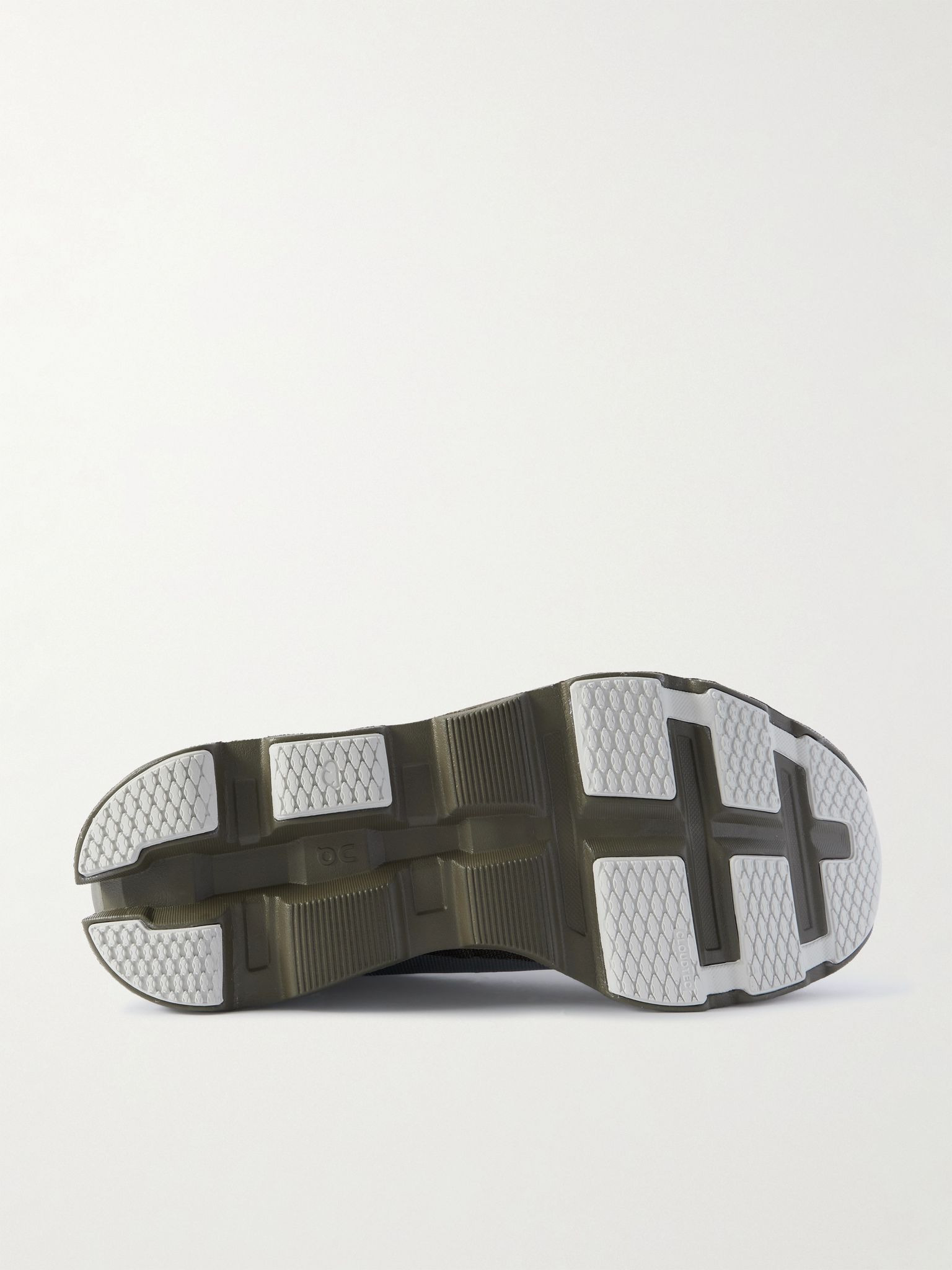 + PLEASURES + The Loop Cloudmonster 2 Rubber-Trimmed Mesh Running Sneakers Gray - 3