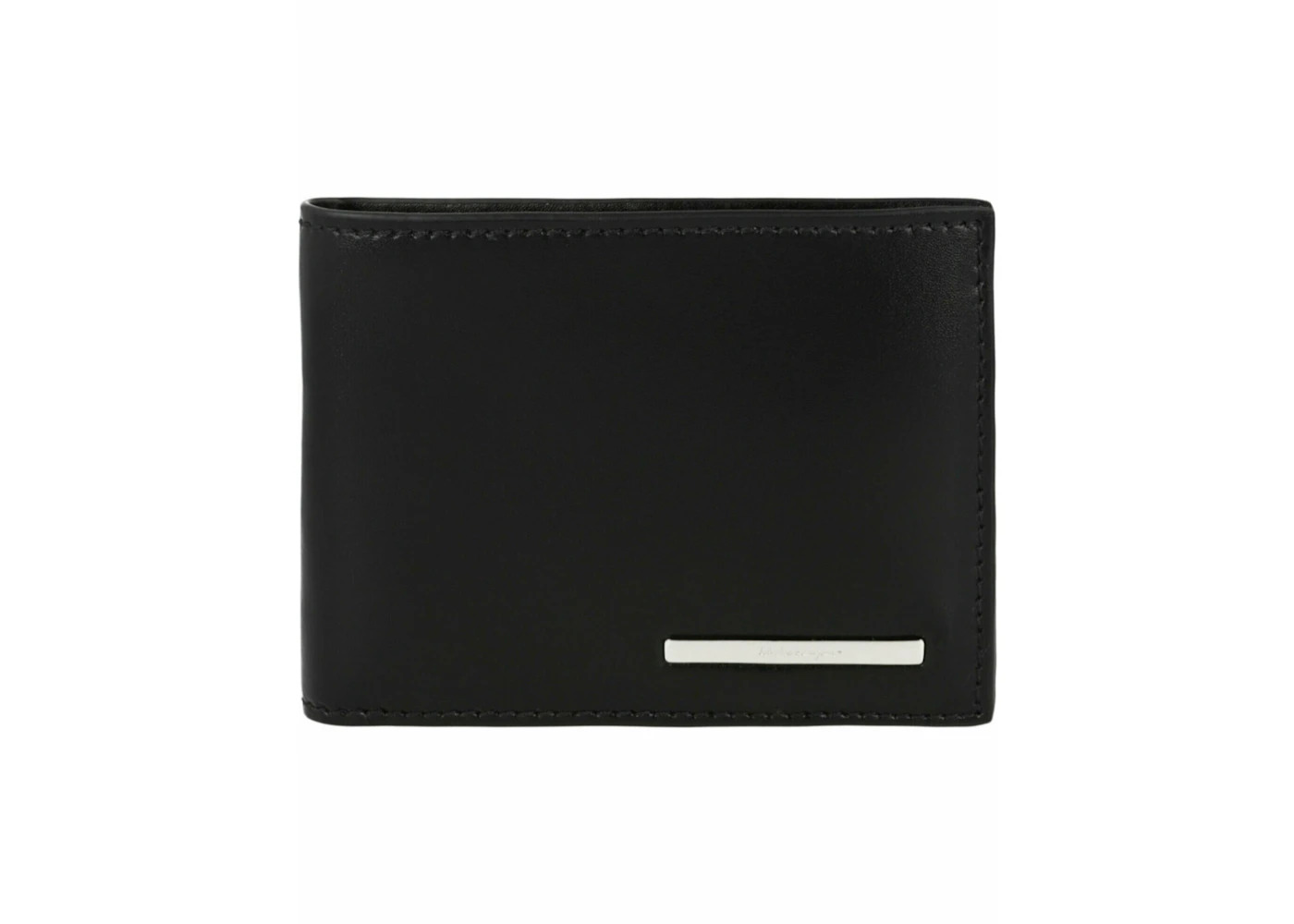 Ferragamo Crosta Bifold Wallet Black - 4