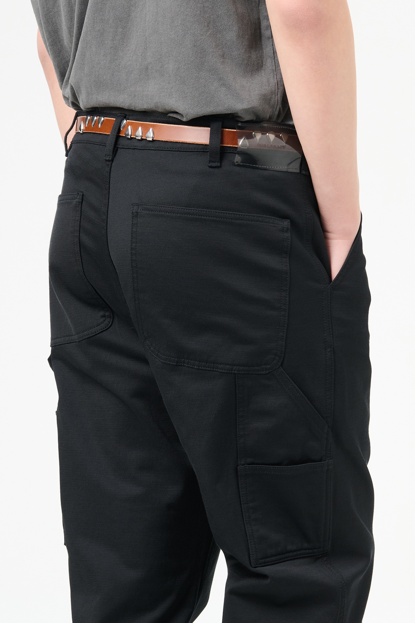 Joiner Trouser Construction Black Twill - 8