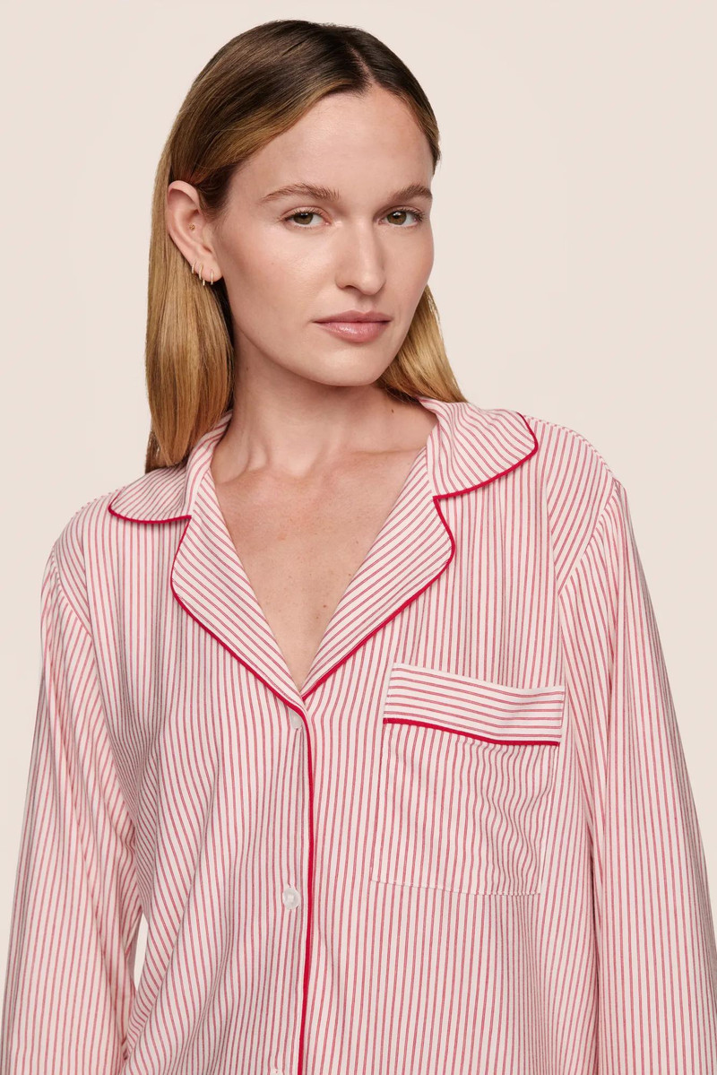 eberjey Gisele Printed TENCEL™ Modal Long PJ Set outlook