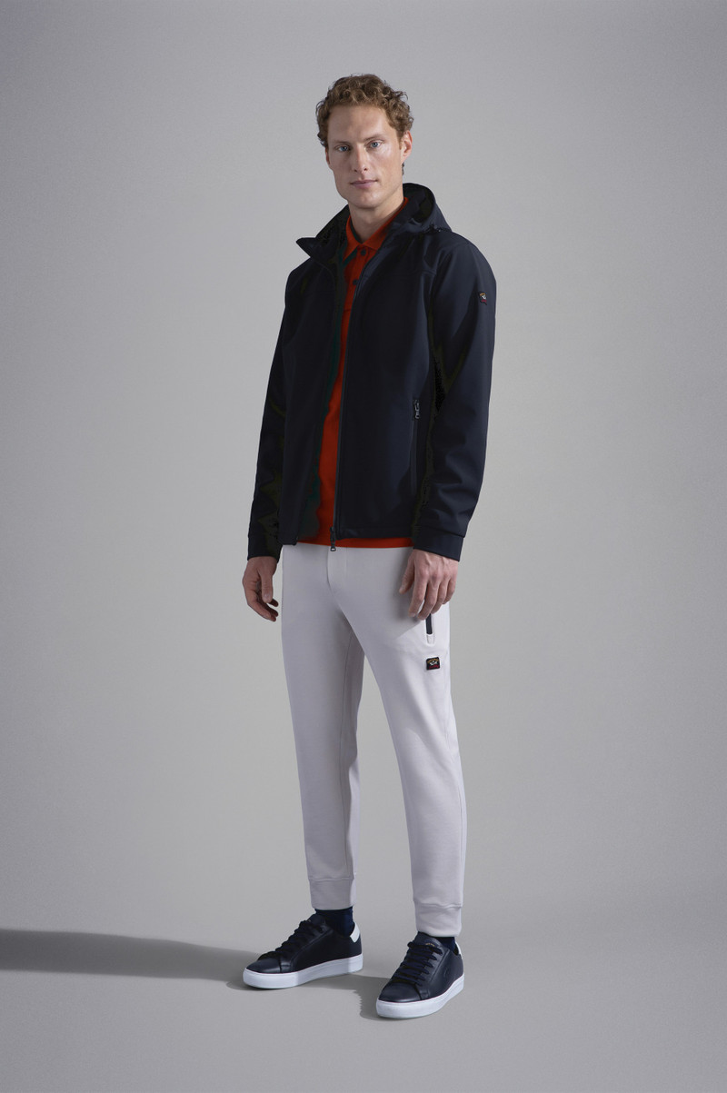 Paul & Shark COTTON TRACKPANTS WITH CONTRASTING DETAILS outlook