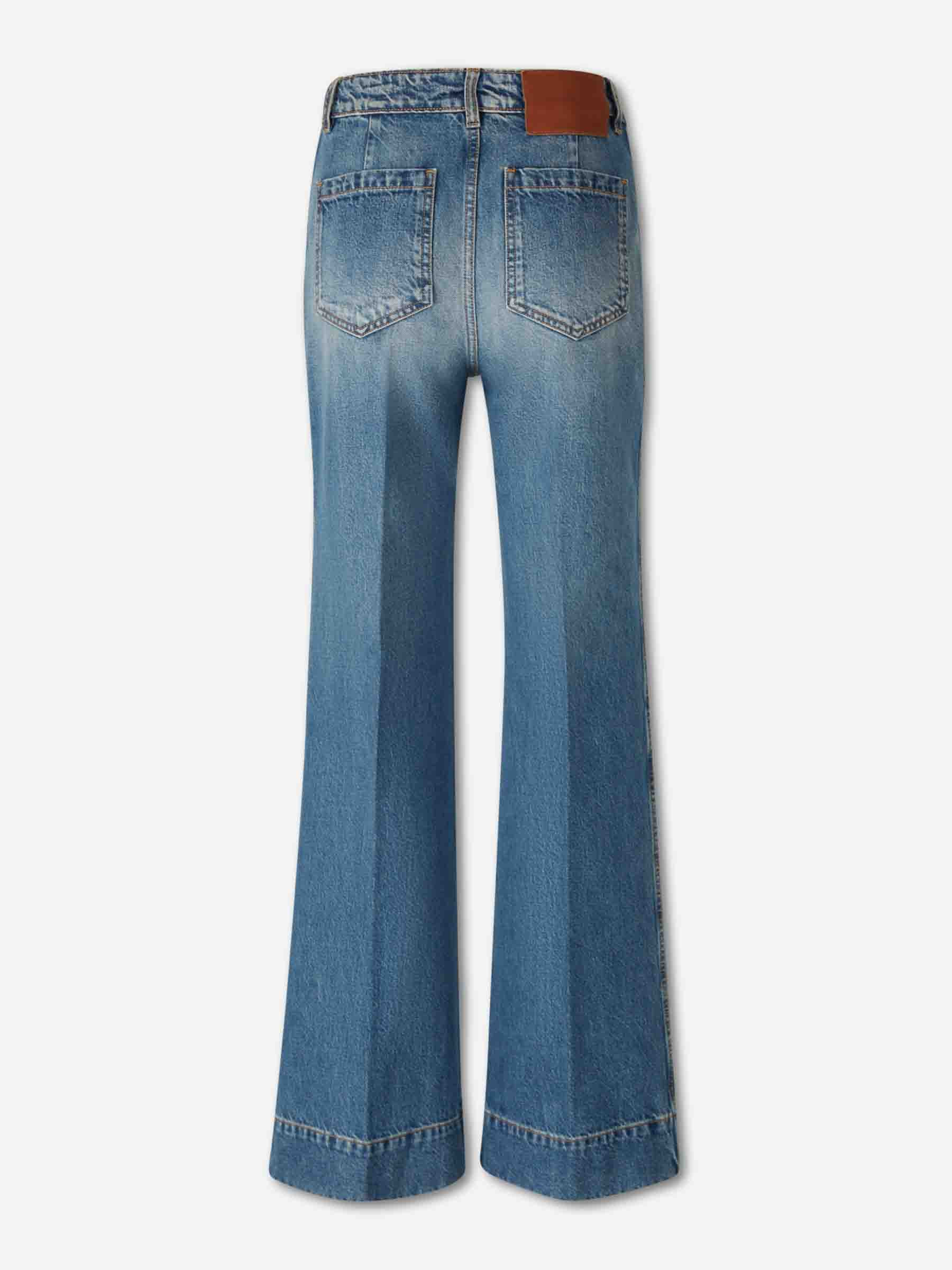 FLARED JEANS LOGO - 2